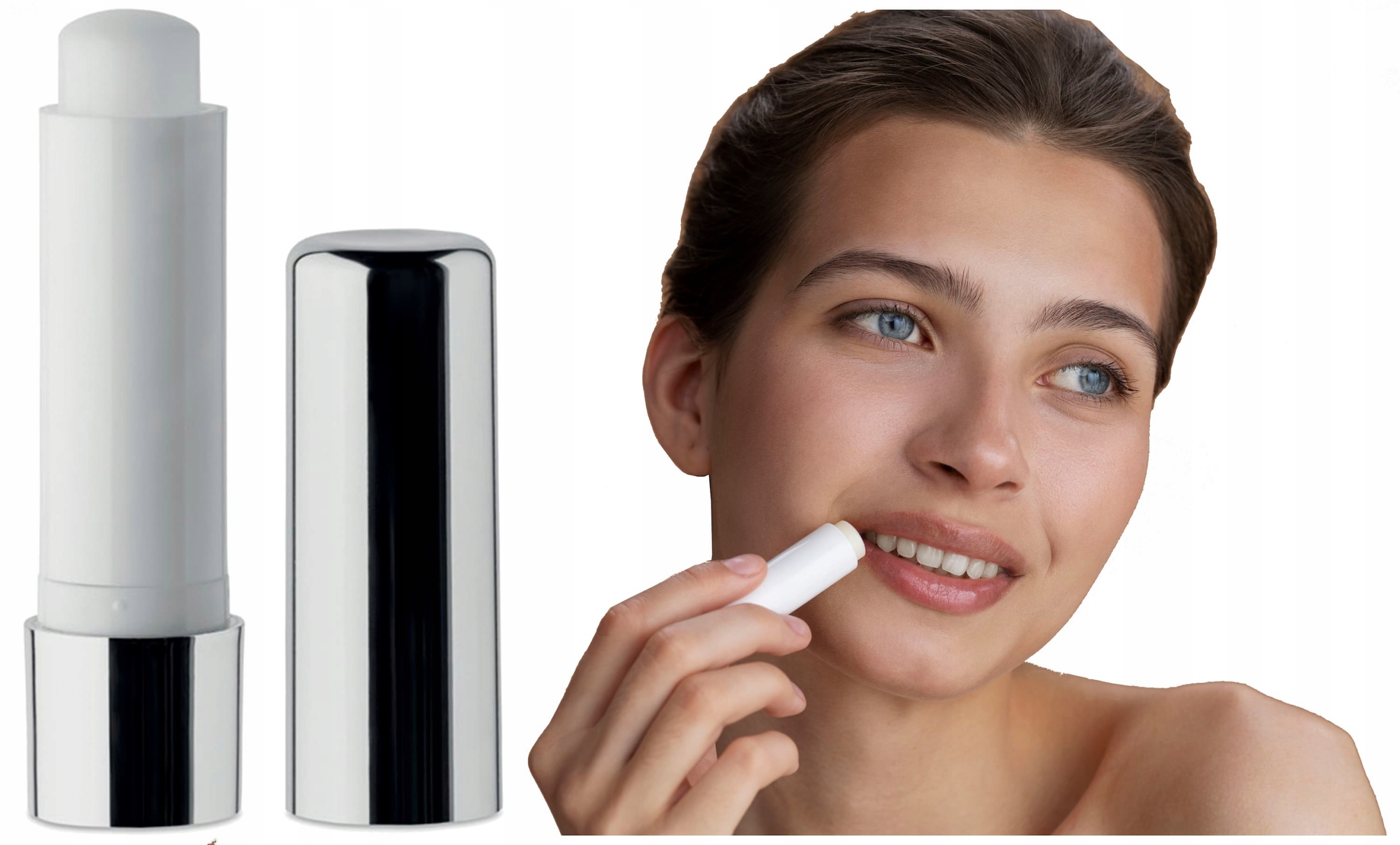 

Pomadka Ochronna Naturalny Balsam Do Ust Srebrna