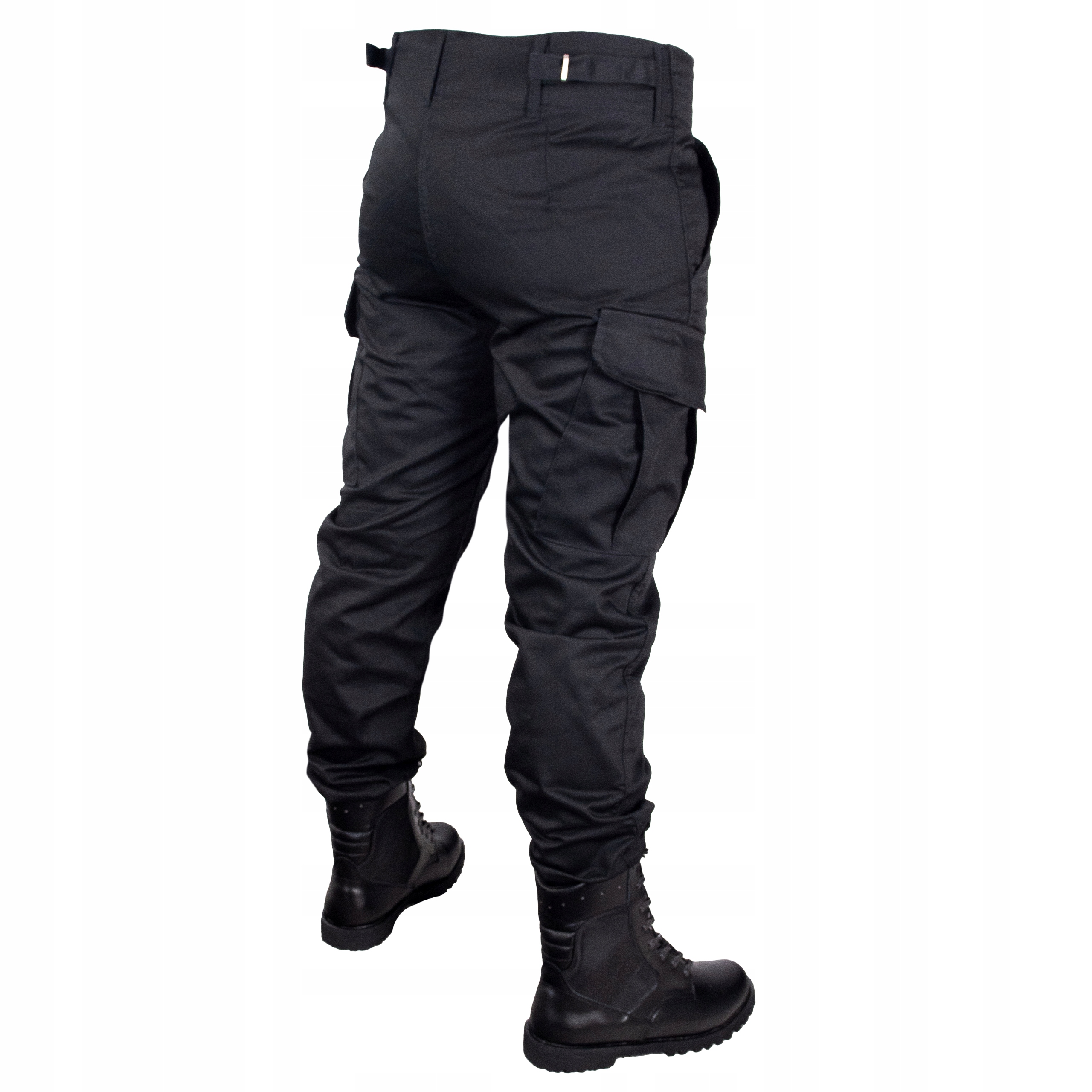 SPODNIE WOJSKOWE CZARNE POLICYJNE GROM TAKTYCZNE r.L Model Czarne