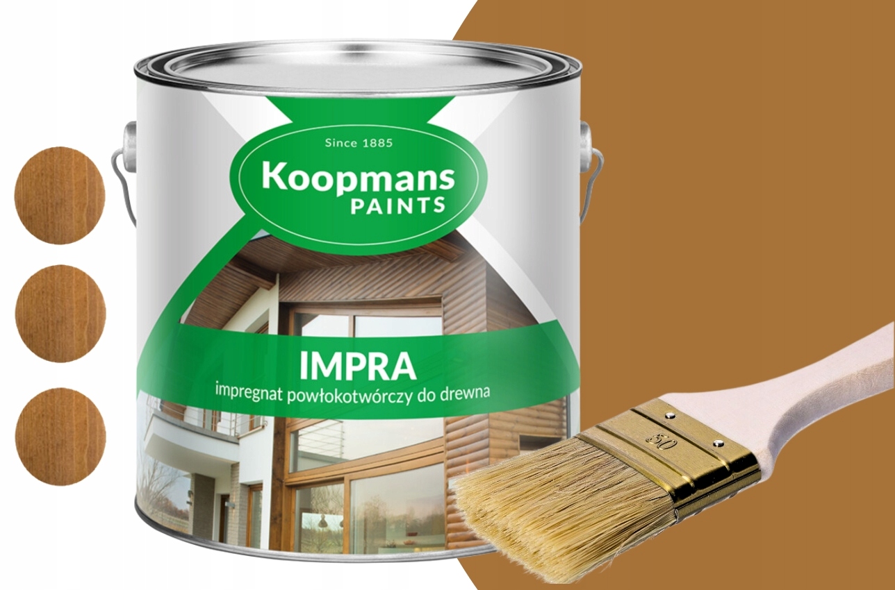 Impregnat do drewna Impra Koopmans 106 Orzech Brazylijski 2,5 L