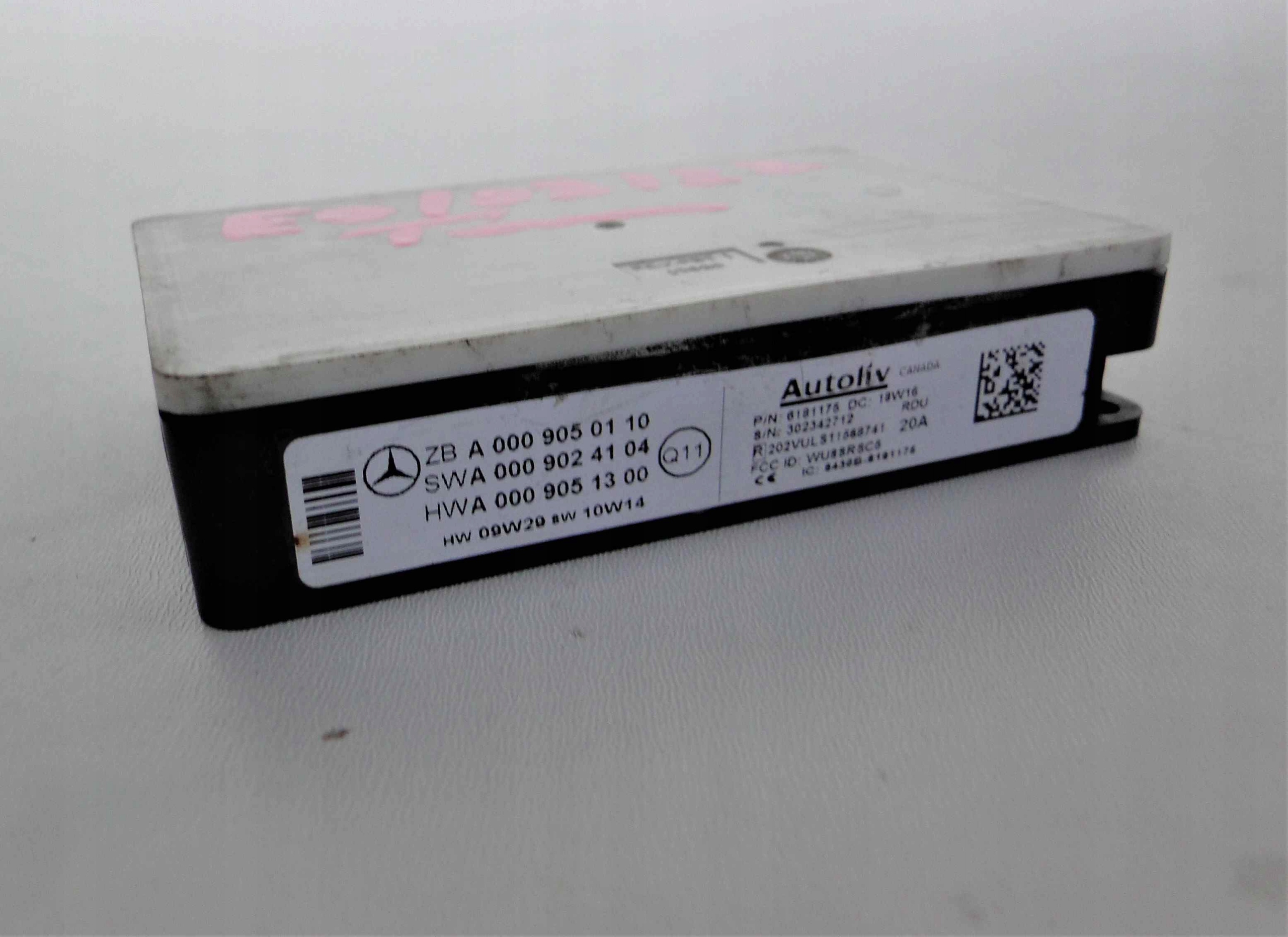 A0009050110 - MERCEDES S W221 221 радар в задний бампер BSA AMP