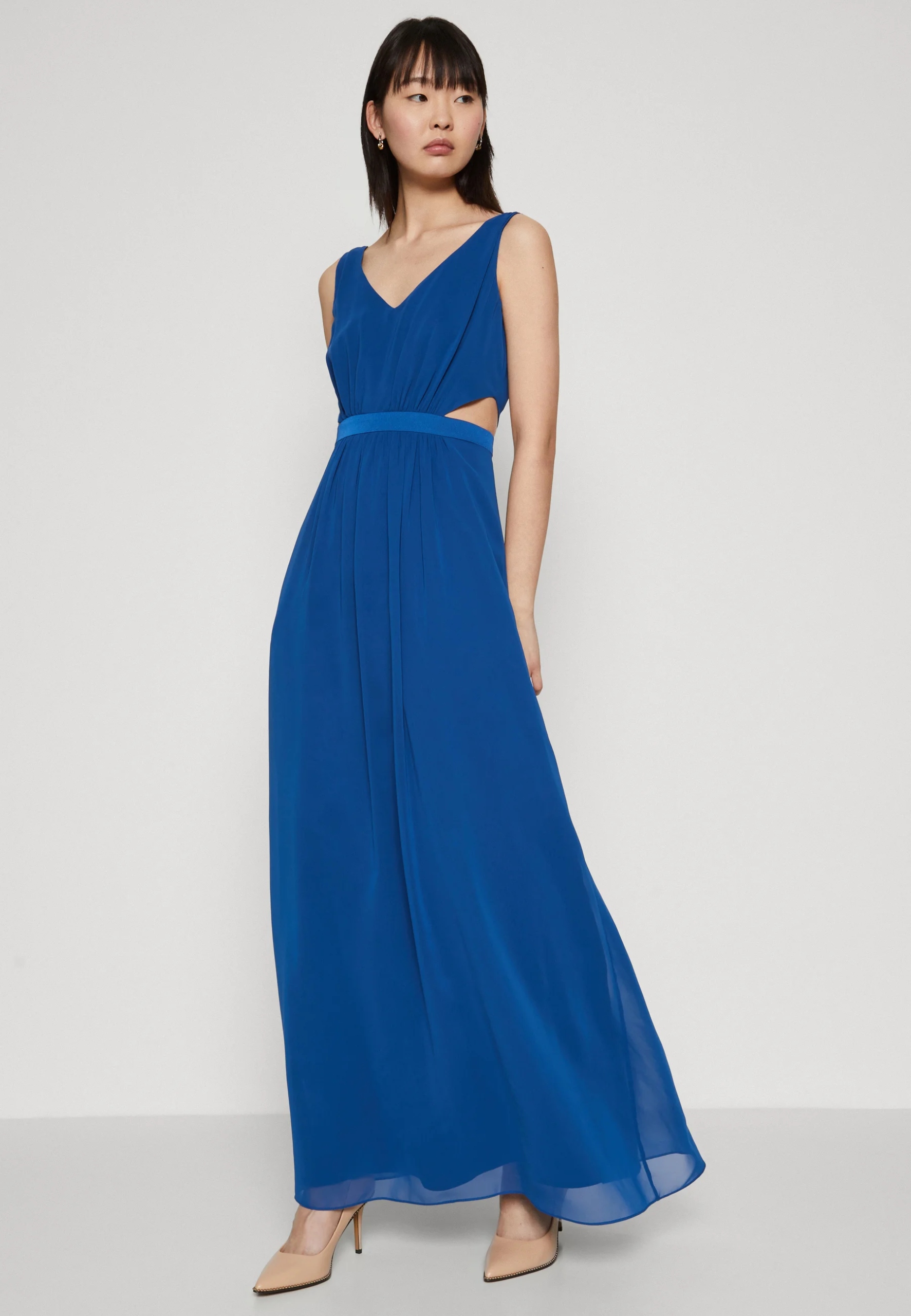 Šaty plesové modré maxi Swing 42