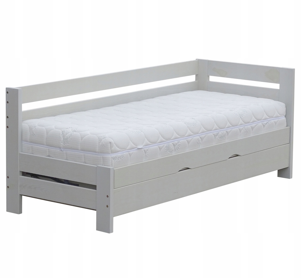 ENTER 80x180 łóżko regulowane z pojemnikiem wysokie Długość 180 cm