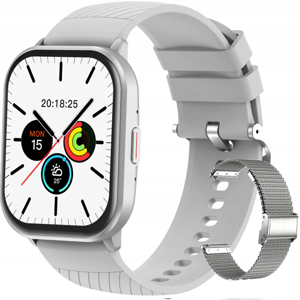 Chytré Hodinky Rubicon RNCF34 šedé