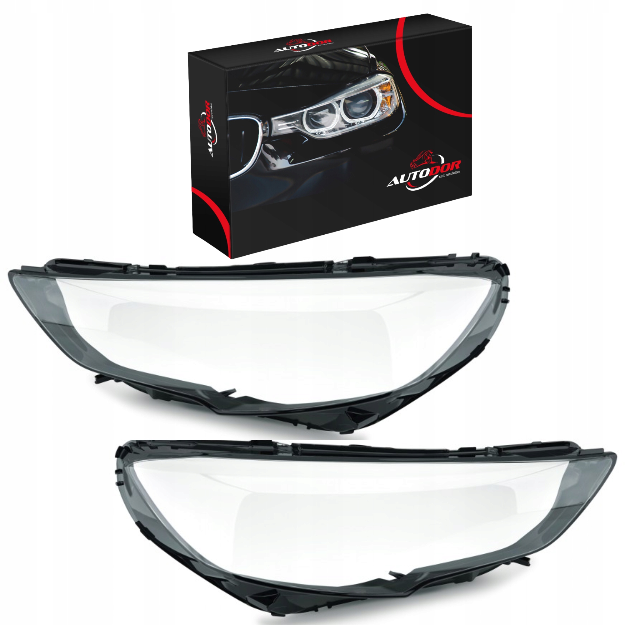 Opel Insignia B 2017-2019 Stínítka Světlometů Předních Světel Levá Pravá Sada