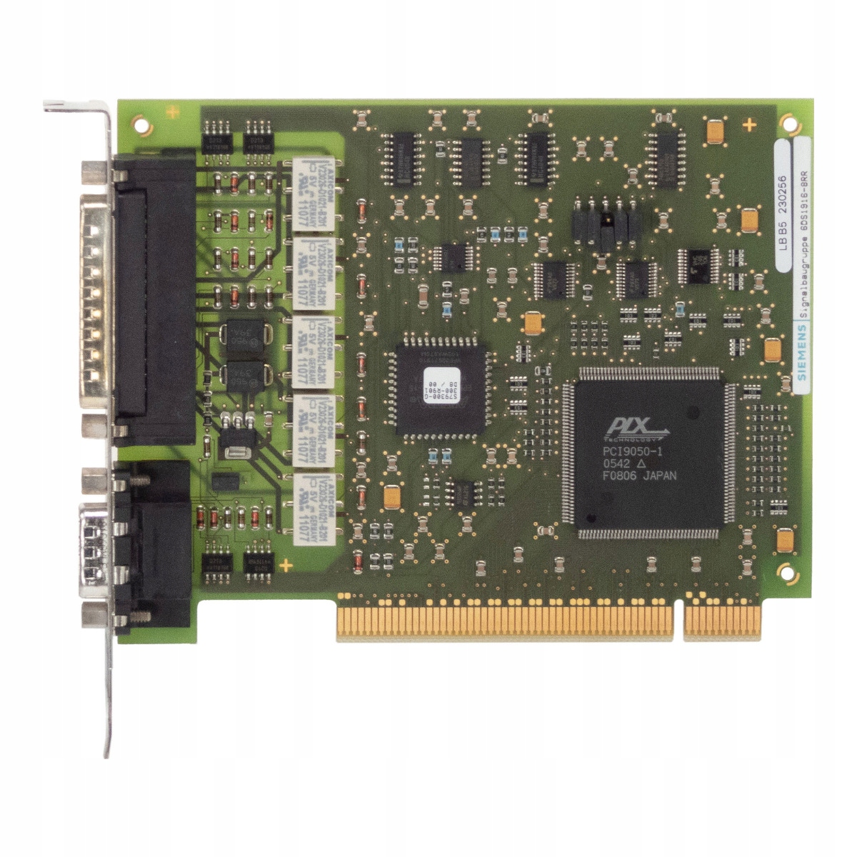 Siemens 6DS1916-8RR 6DS19168RR DB9 DB25 Signálový Modul Karta Pci