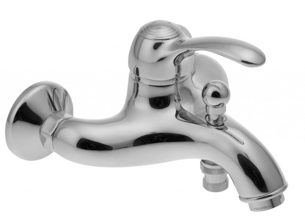 Kirké nástenná vaňová batéria, chróm (KI10C) /sm/