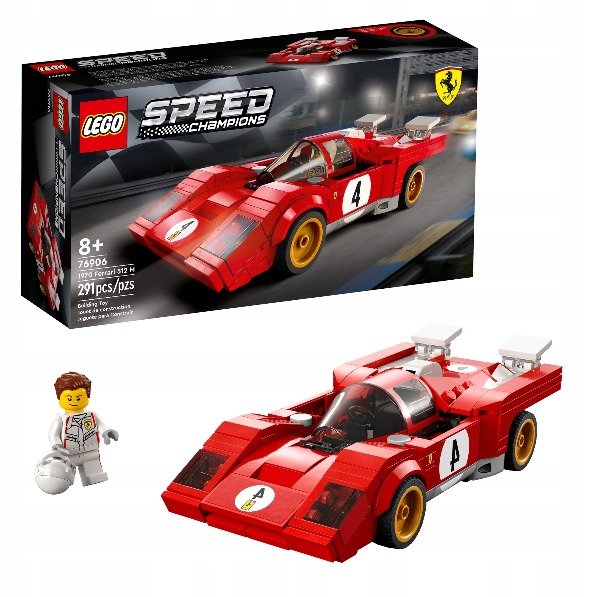 

Lego Speed Champions 1970 Ferrari 512M 76906
