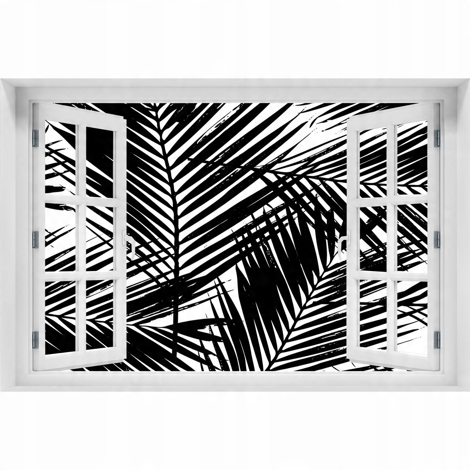 

Naklejka 3D Okno na ścianę Liście palmy 120x80