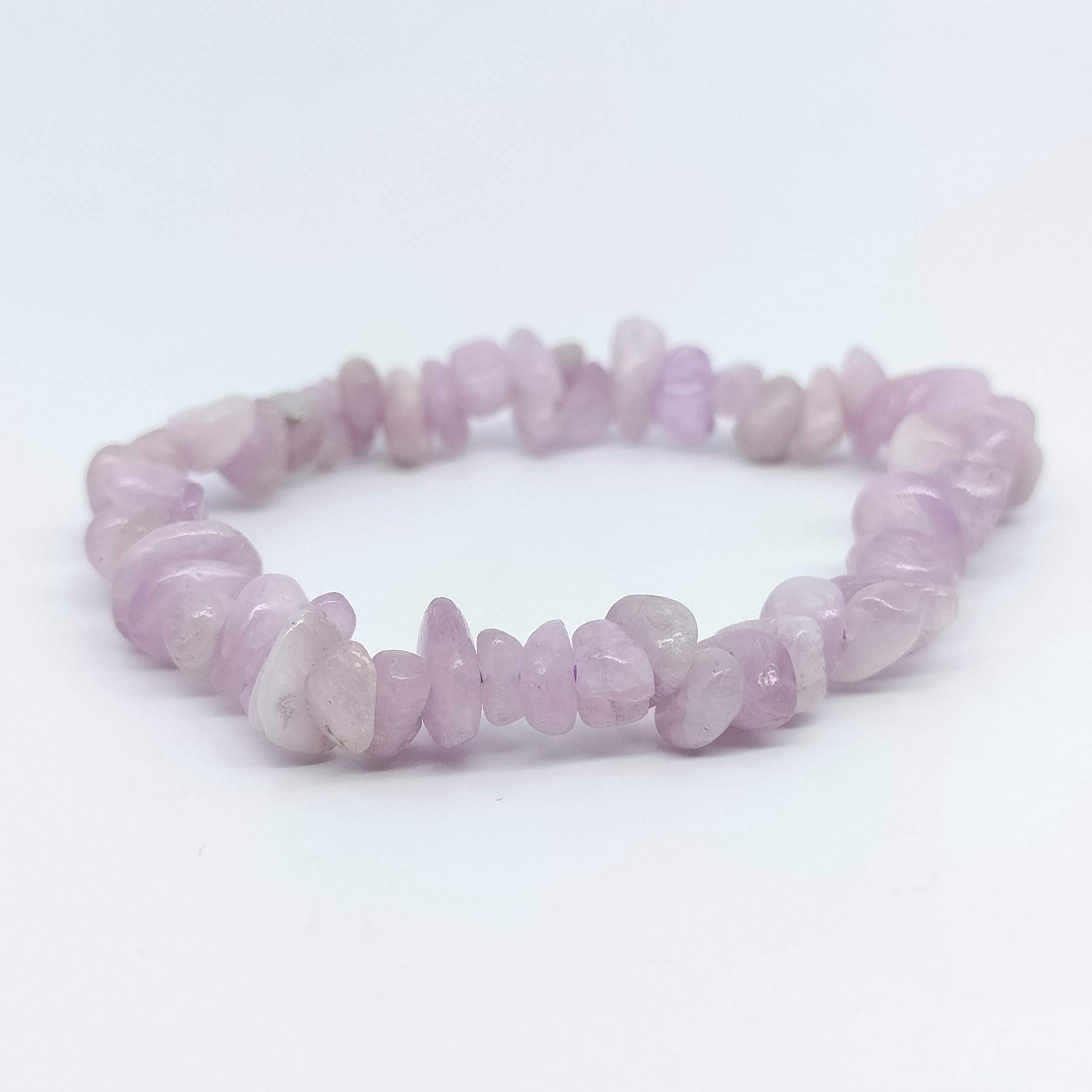 

Bransoletka Kunzyt Aa kamień naturalny chips