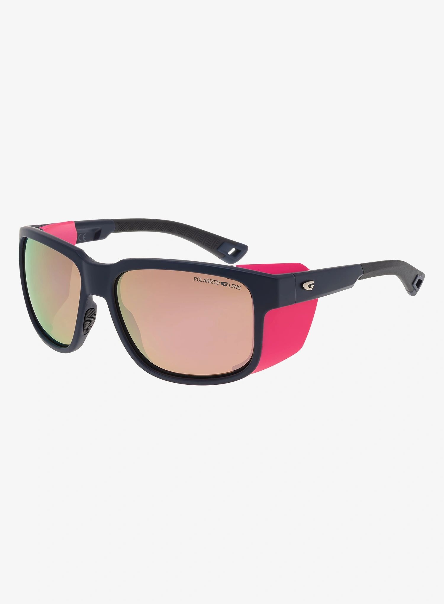 Okulary z polaryzacją Gog Makalu matt navy blue/pink/ref pink