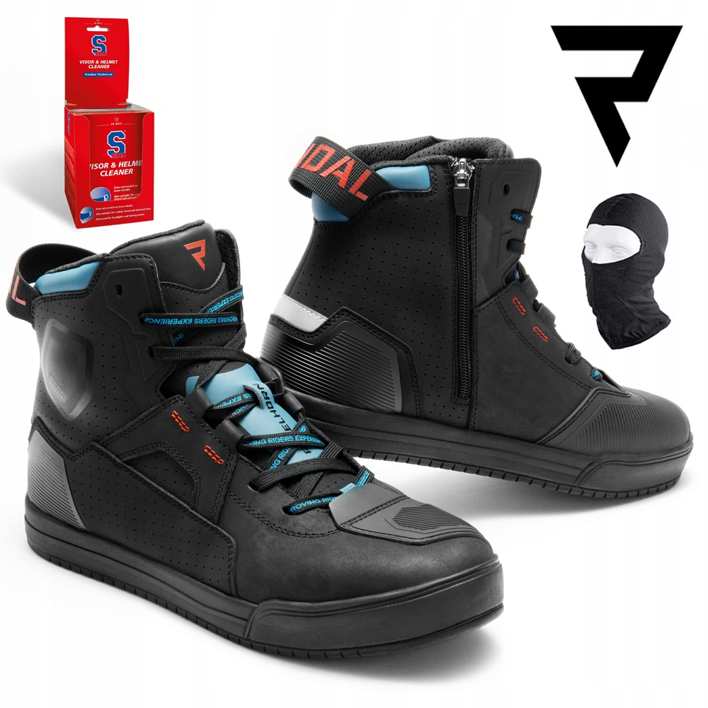 Motocyklové Topánky Rebelhorn Vandal II| Krátke Vetrané Tenisky Darčeky