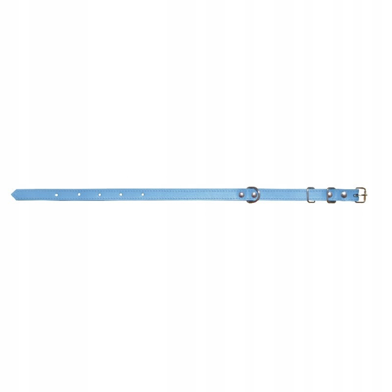 

Chaba Obroża Dla Psa Skórzana 10mm/30cm Błekitna