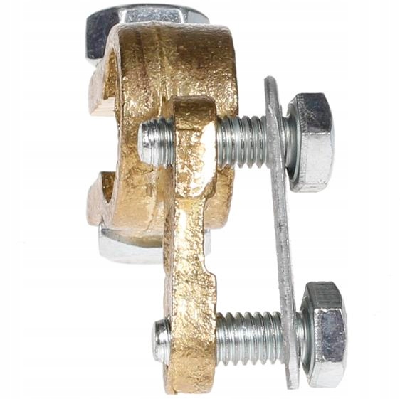 KLEMA AKUMULATORA MINUSOWA MOSIĘŻNA SOLIDNA JAKOŚĆ Do biegunów ujemnych