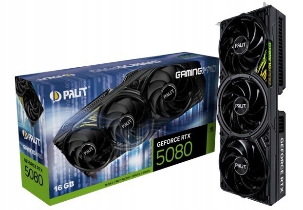 Grafická karta Palit Rtx 5080 Gaming Pro 16 Gb