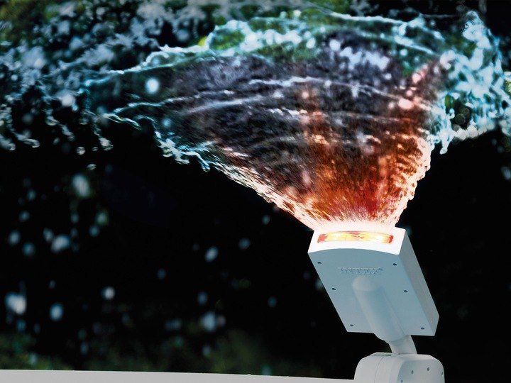 Fontanna Do Basenu LED Wodospad Kolorowy Spryskiwacz Marka inna