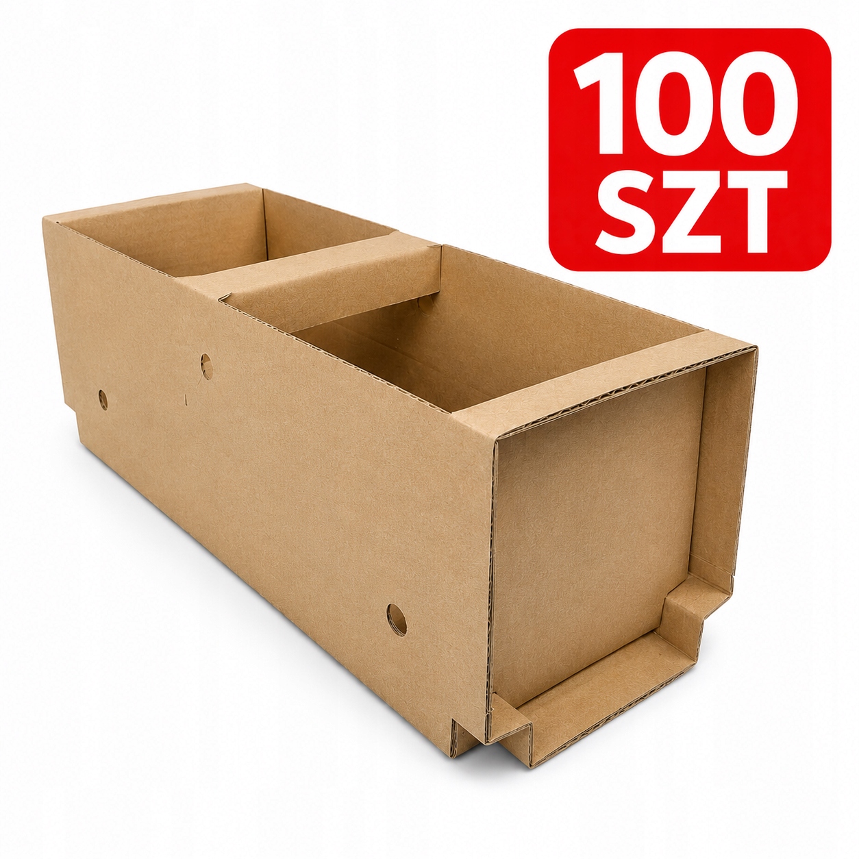 Karton łubianka kobiałka tekturowa na owoce 2kg 100 szt