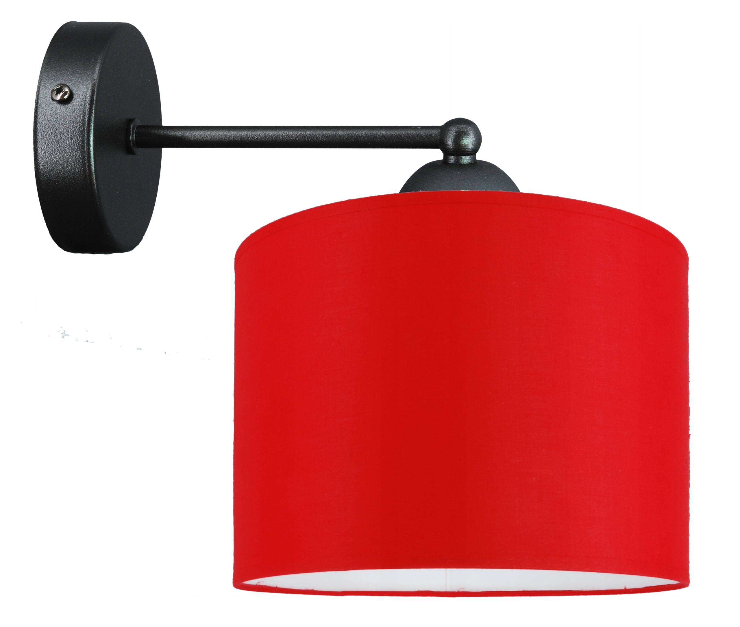 Moderní nástěnná lampa Kinkiet 20 cm červená Led