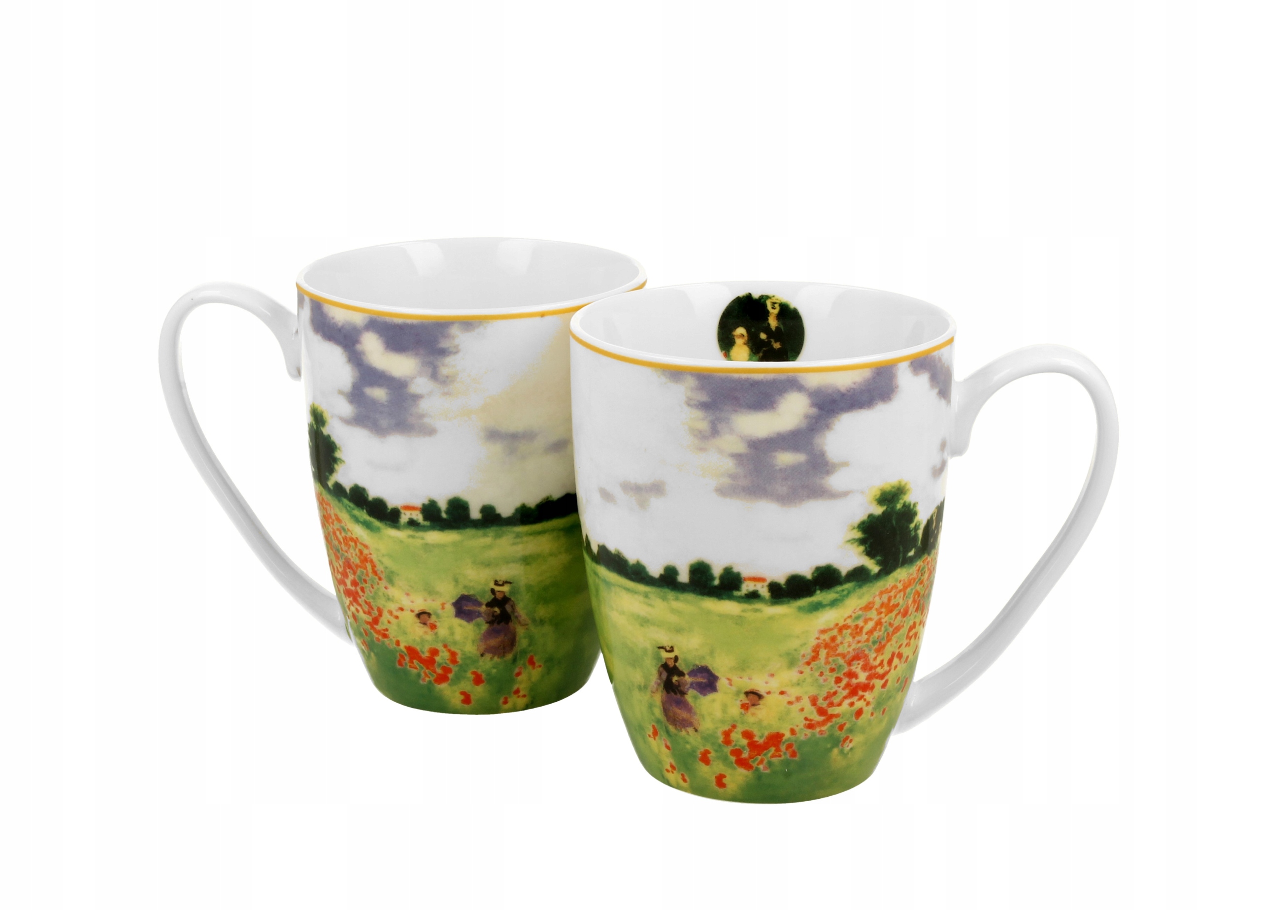 

Komplet 2 kubki 380 ml Poppy Field C. Monet