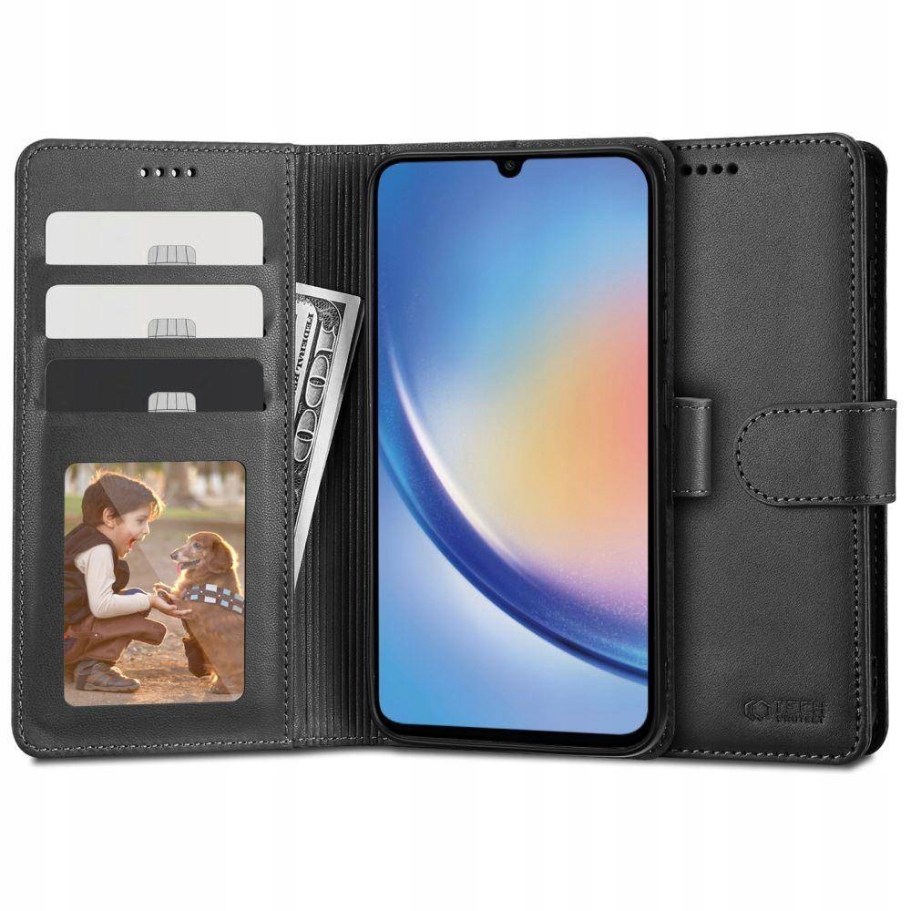 

Etui do Samsung A34 5G etui z klapką Czarny