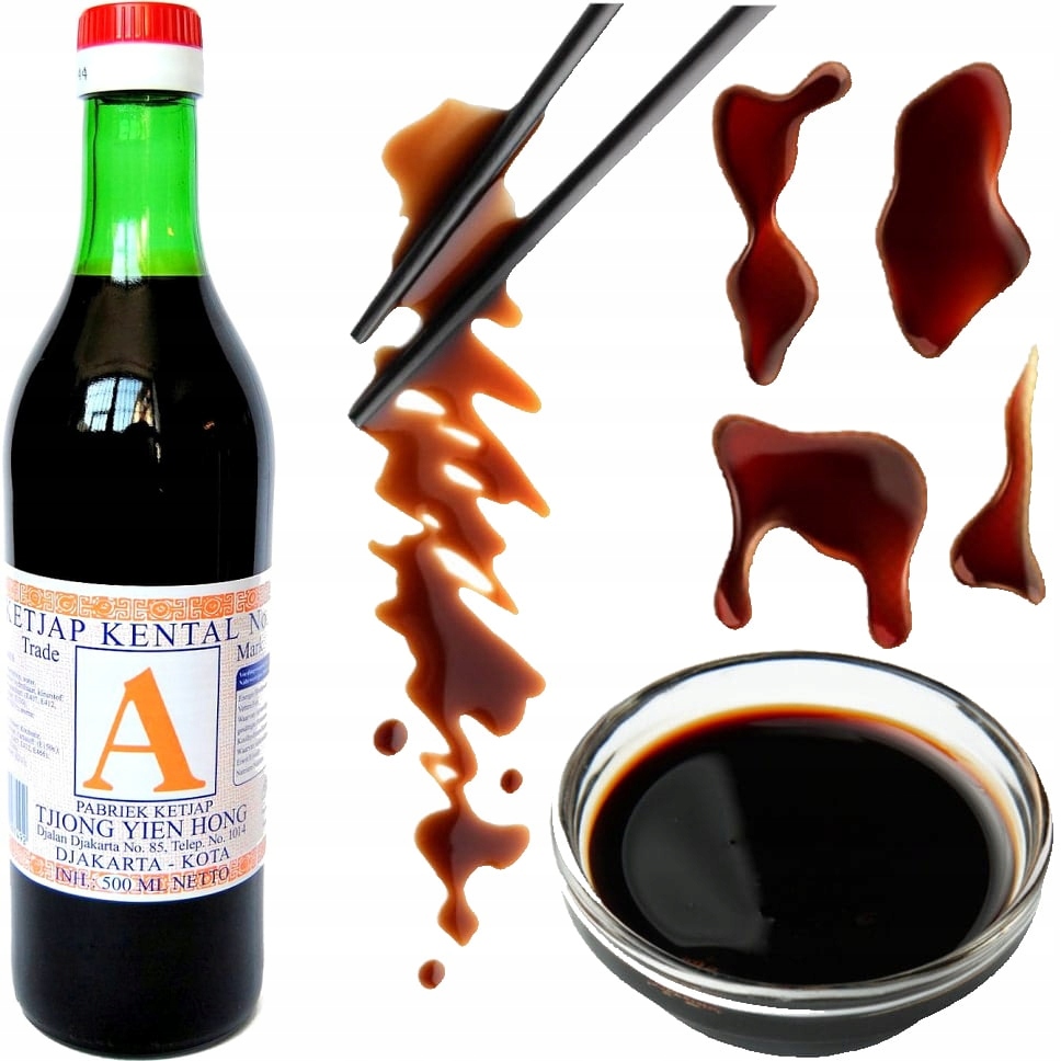 

Słodki Indonezyjski Sos Sojowy Ketjap Kental 500ml