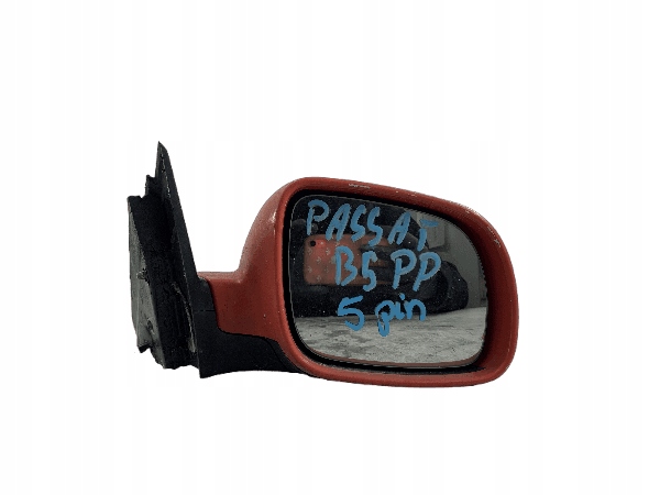 VW PASSAT B5 mirror right 5 PIN red