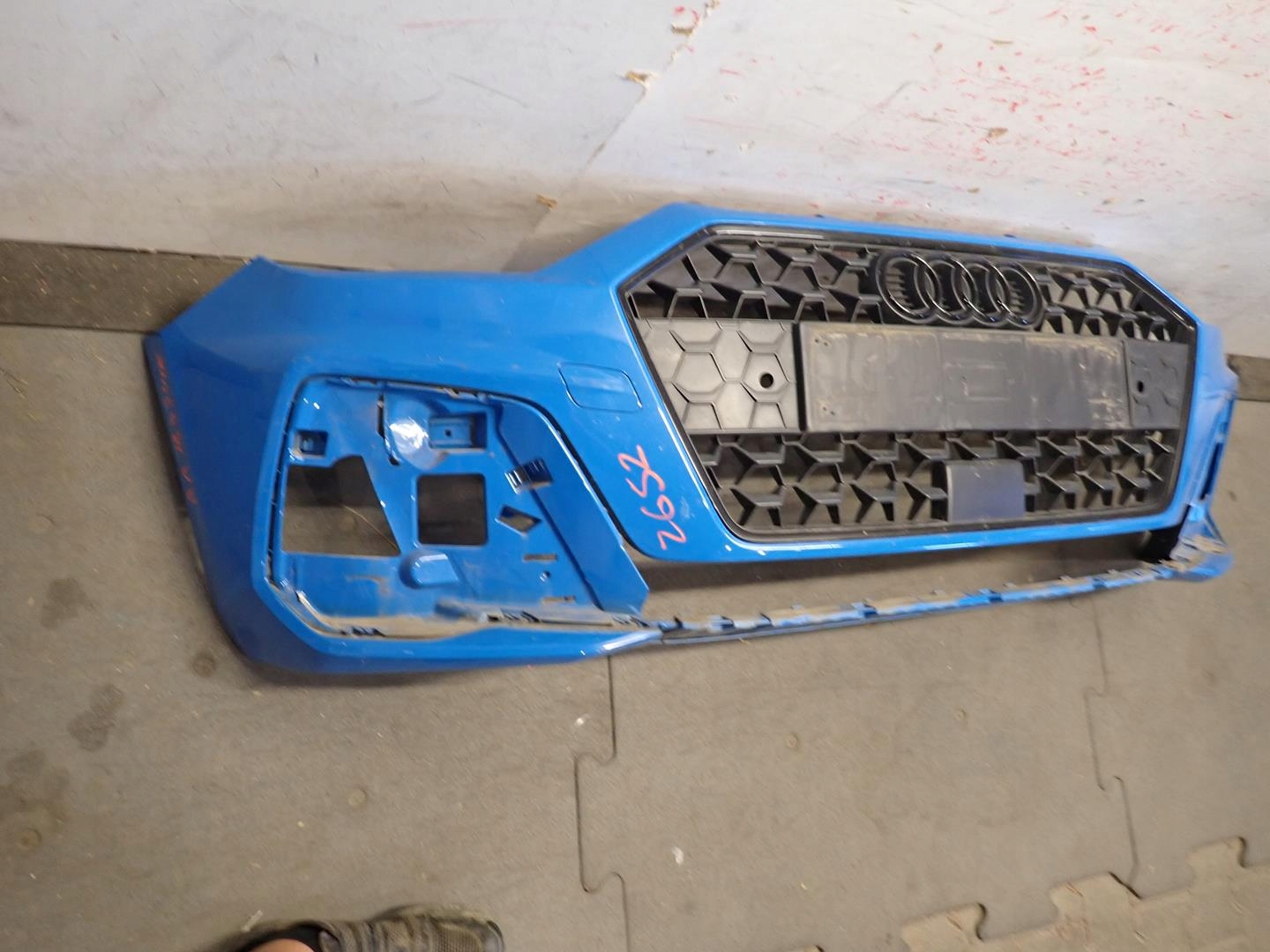 bumper front front AUDI A1 II 2018- S-LINE 82A807437F