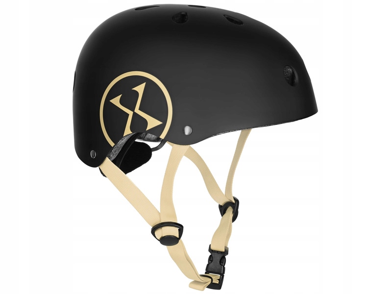 Kask Nils Extreme MTW001-1 Czarno-beżowy (rozmiar S)