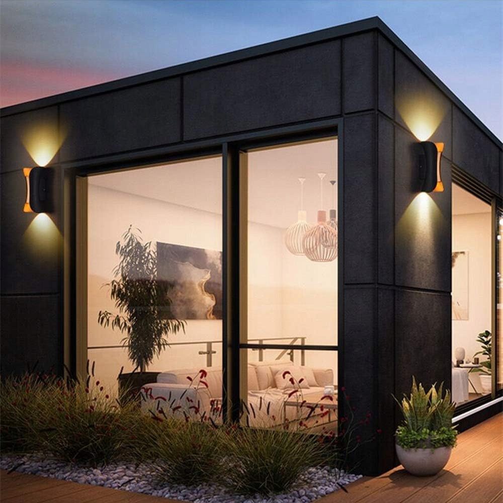 LAMPA ŚCIENNA SALON KORYTARZ SYPIALNI KINKIET LED LAMPKA NOCNA DEKORACYJNY Długość/wysokość 20 cm