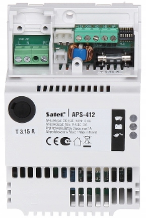 Napájací Zdroj APS-412 Satel Impulzný 12V 4A