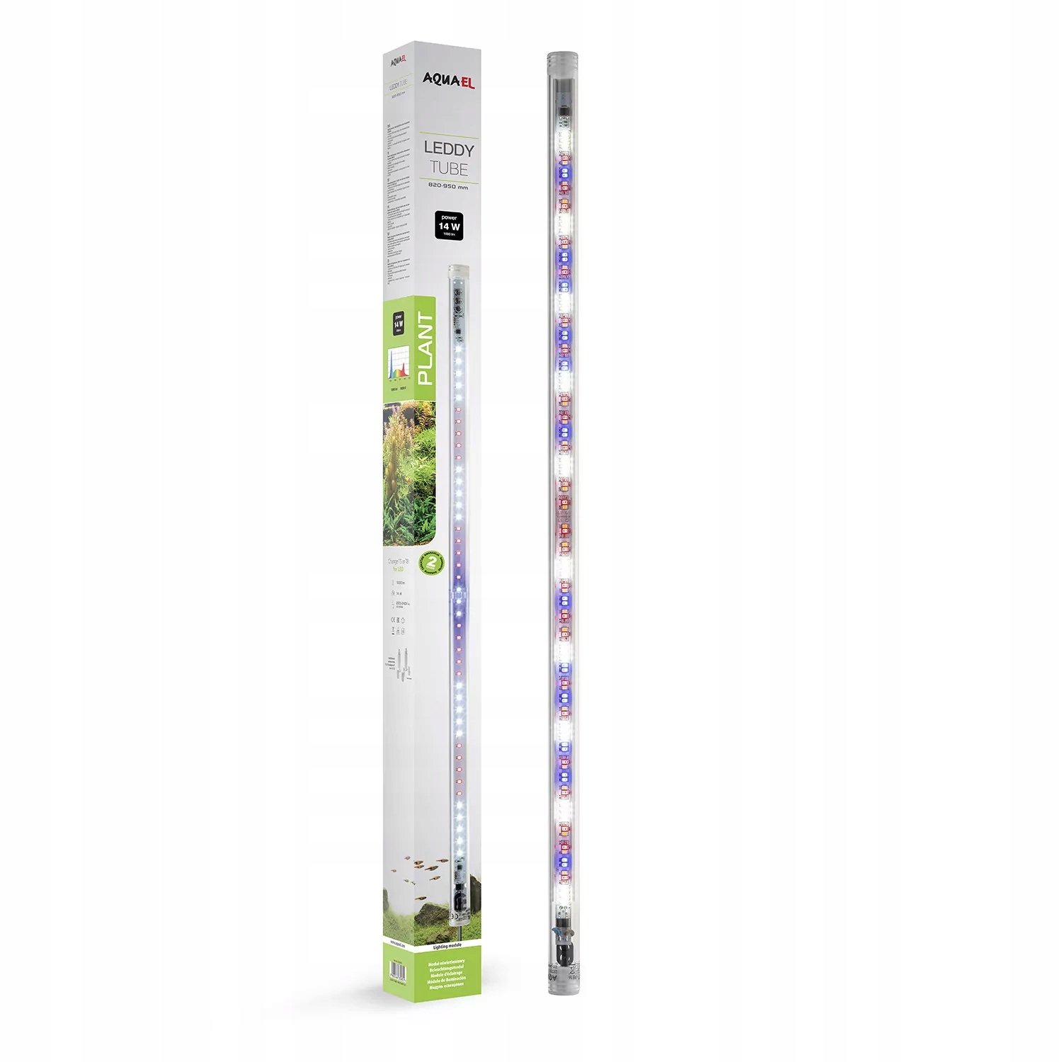 AQUAEL LEDDY TUBE 14W PLANT 2.0