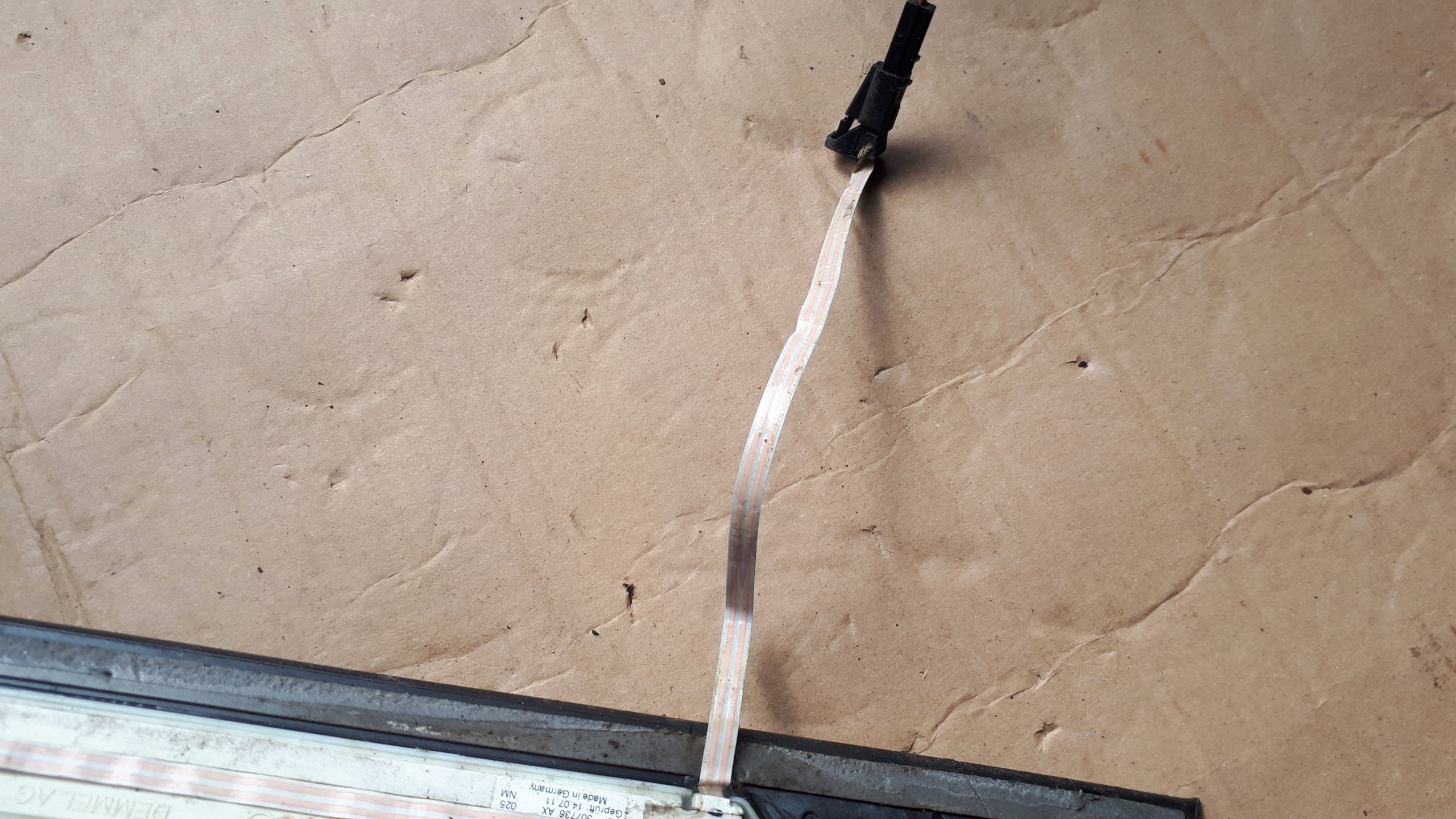 A7 4G moulding threshold PODSWIETLANA right 4G8947406