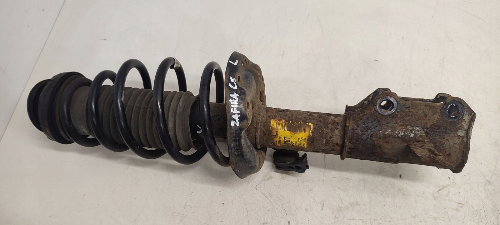 shock absorber spring front sususpension Opel Zafira C 1,6 16V CNG