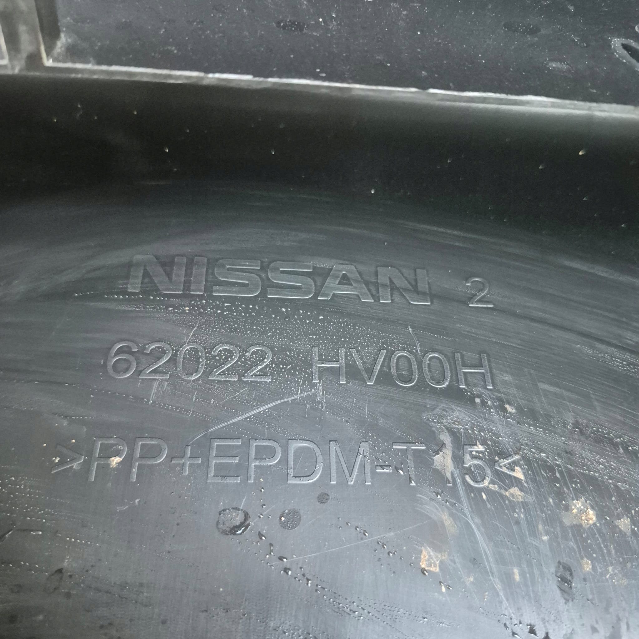 NISSAN QASHQAI II 2 LIFT 17-21 bumper front front