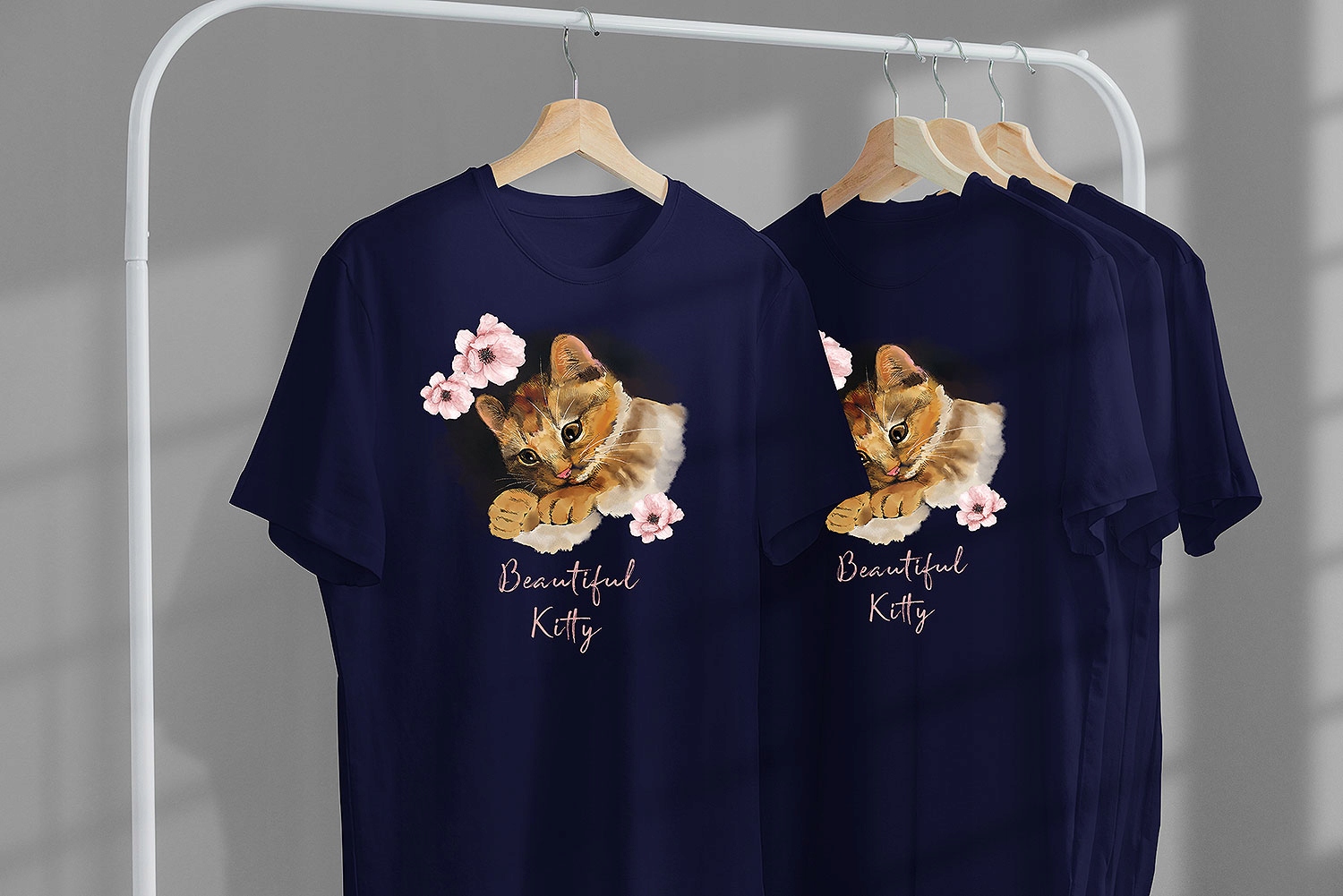 T-SHIRT KOSZULKA DLA DZIECKA KOTY KOTKI 128 SUPER JAKOŚĆ Rozmiar S