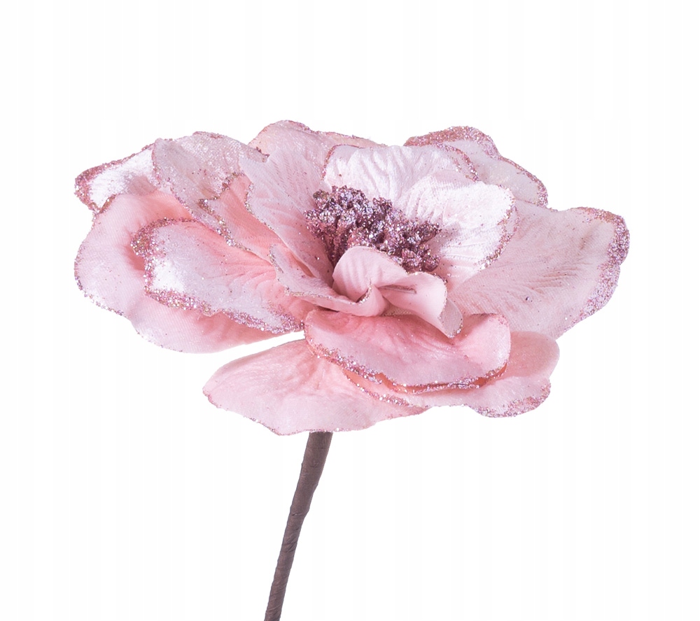 

Magnolia różowa z brokatem 60cm do dekoracji