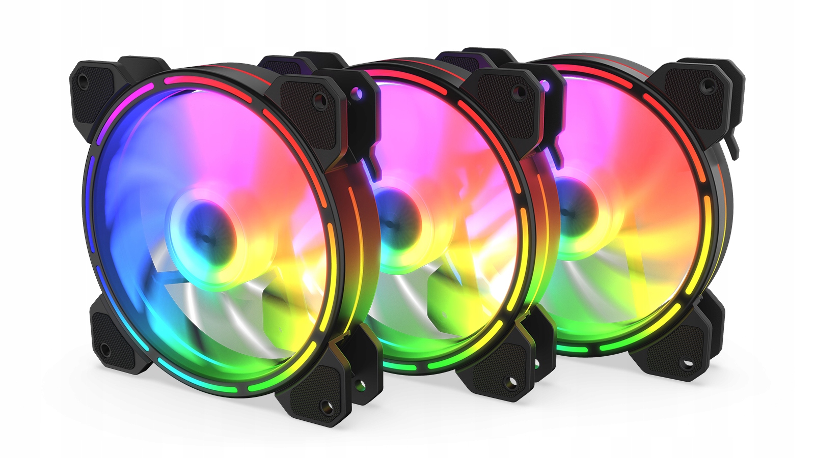 Wentylator Krux Lunar Argb Kit 3×120 MM Led