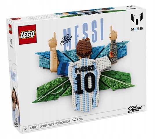 Lego (r) Edice 43018 Lionel Messi Těšínka