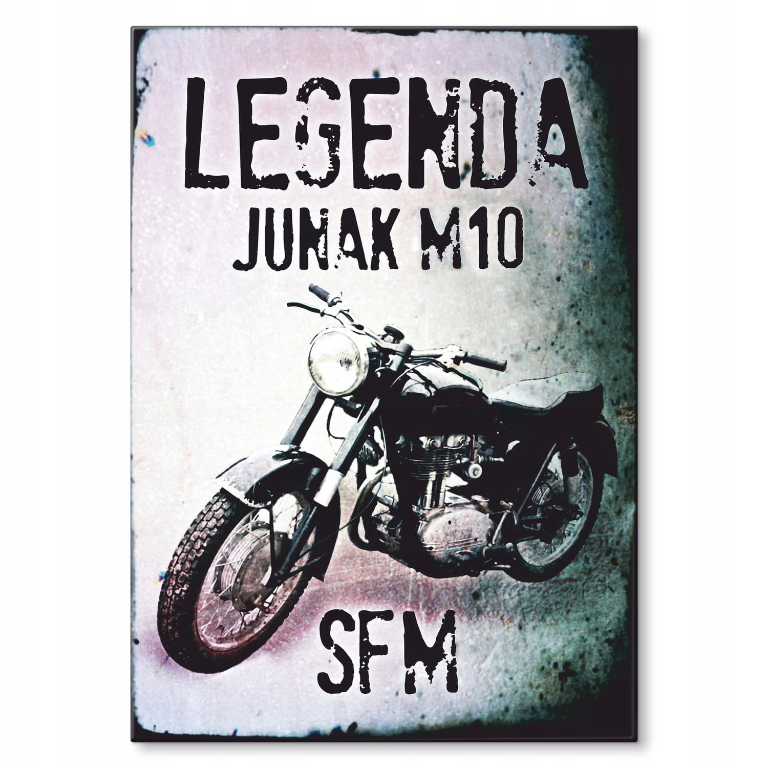 

Motor Metal Blacha Obraz Motocykl Junak