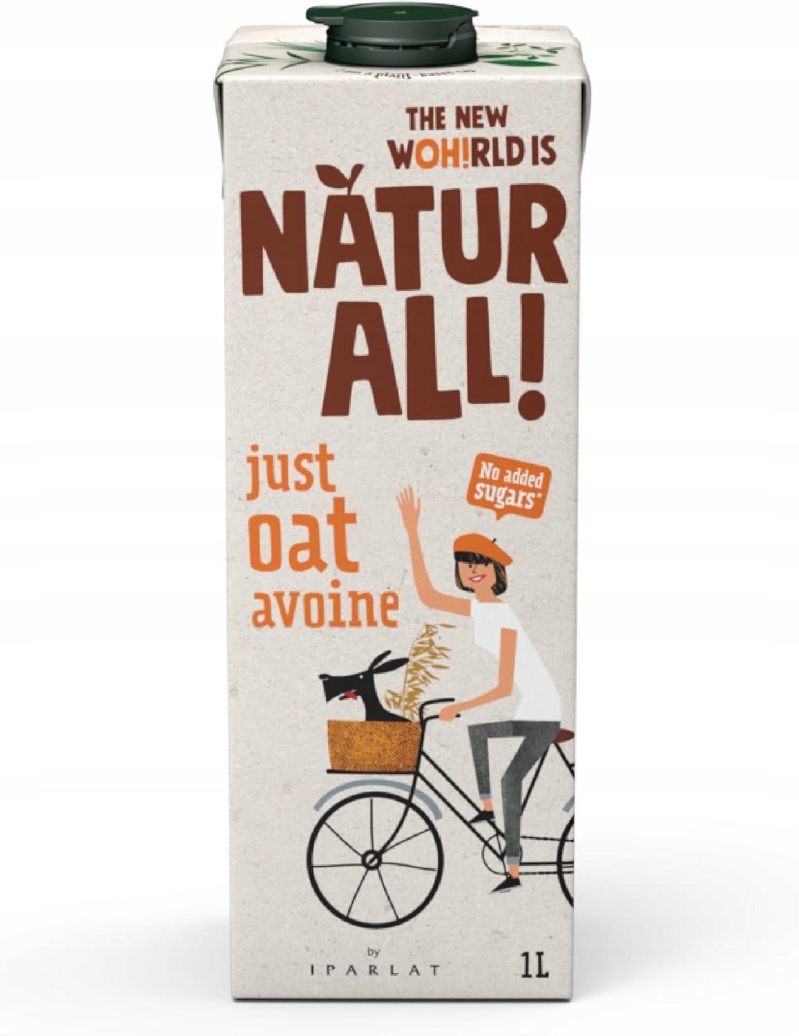 NATUR ALL OAT AVOINE - ОВСЯНЫЙ НАПИТОК БАРИСТА 1Л