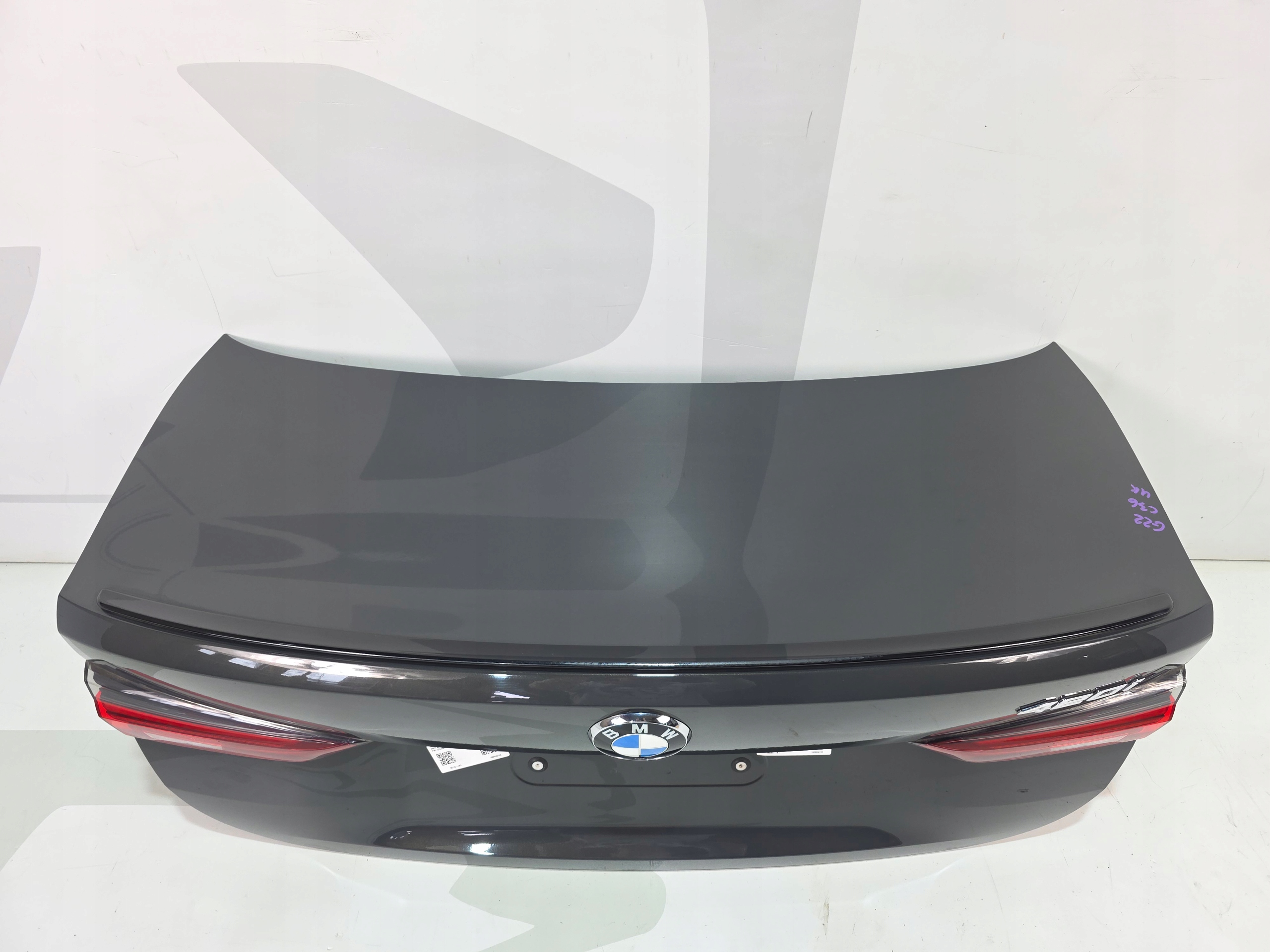boot door rear BMW 4 G22 COUPE UK KAMERA C36 DRAVITGRAU METALLIC
