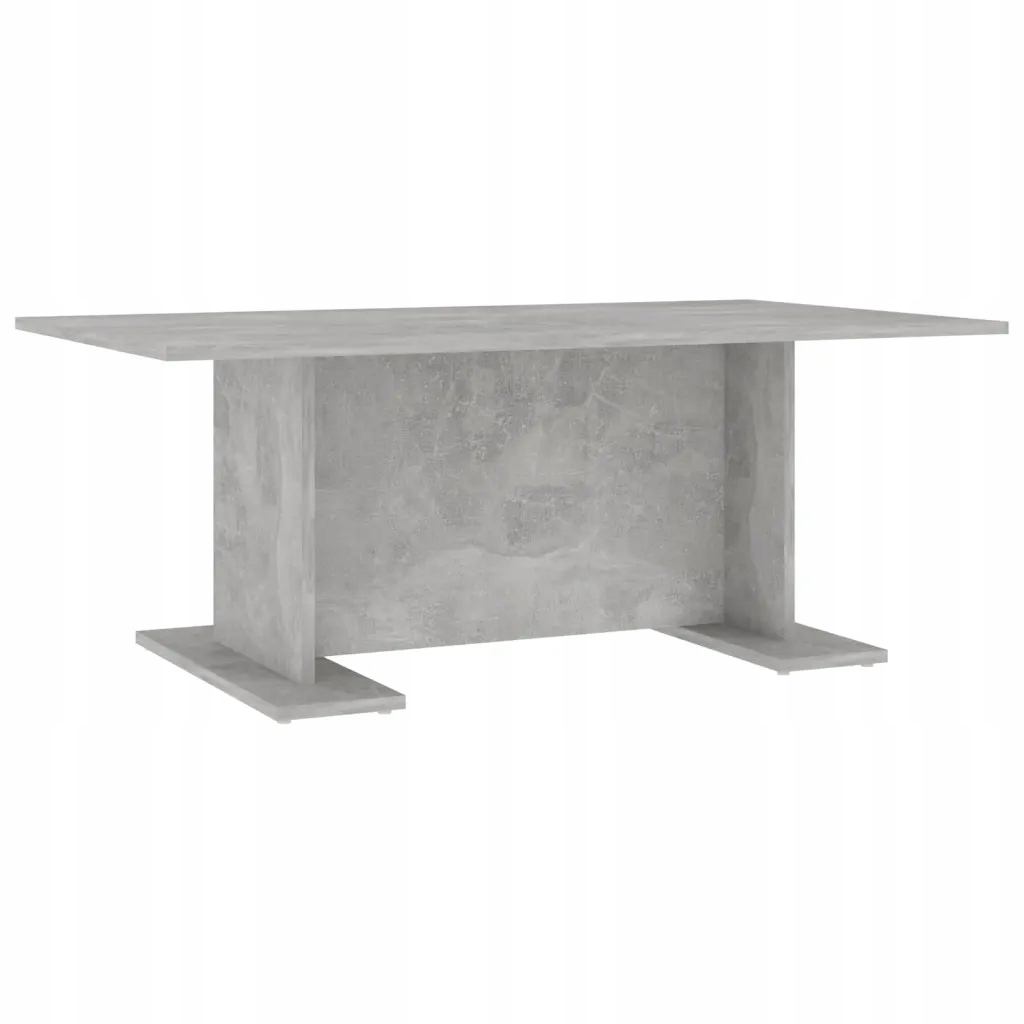 Kávový stolek šedý beton 103,5 x 60 x 40 cm z dřevěného materiálu