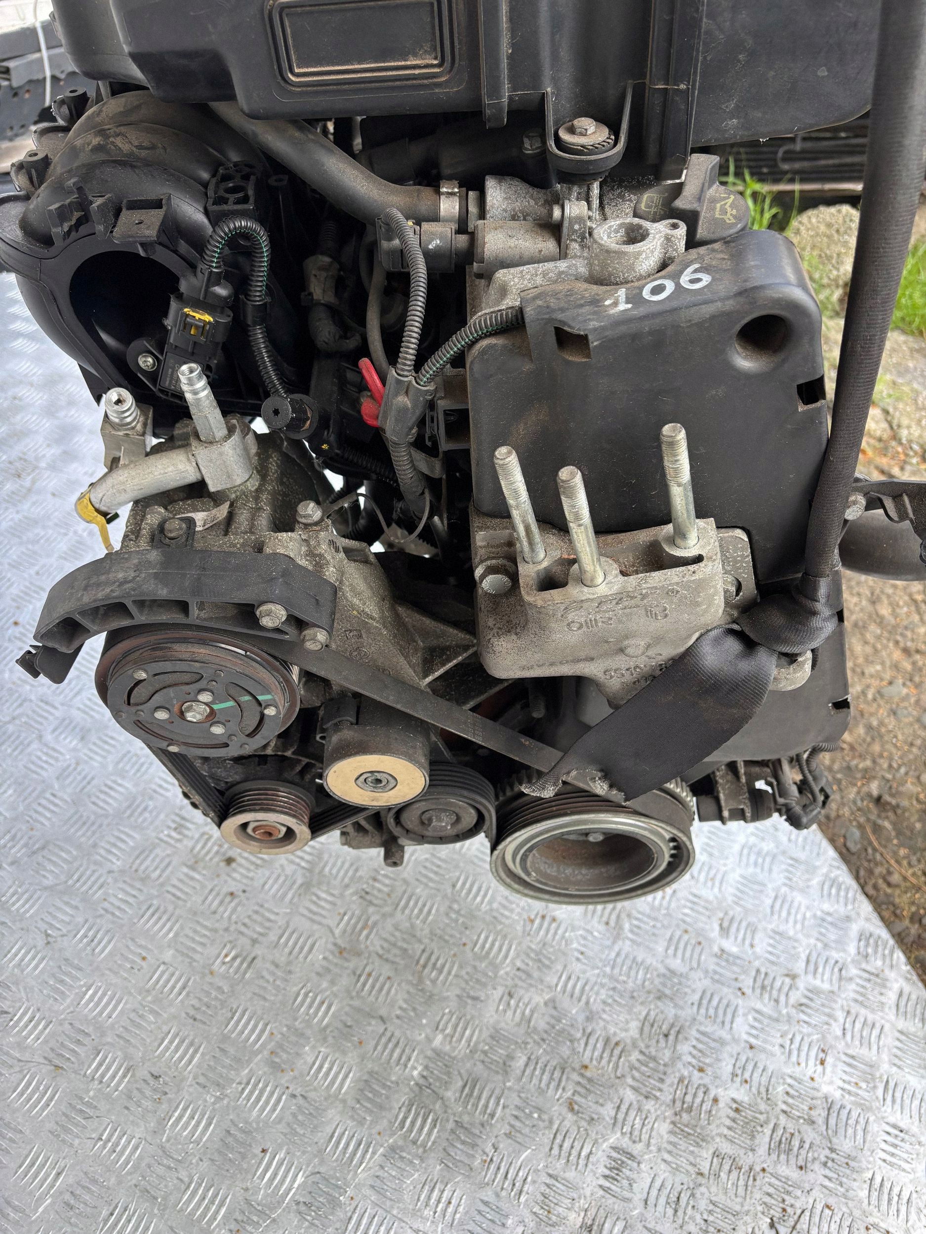 engine complete 169A4000 1.2 FORD KA FIAT 500