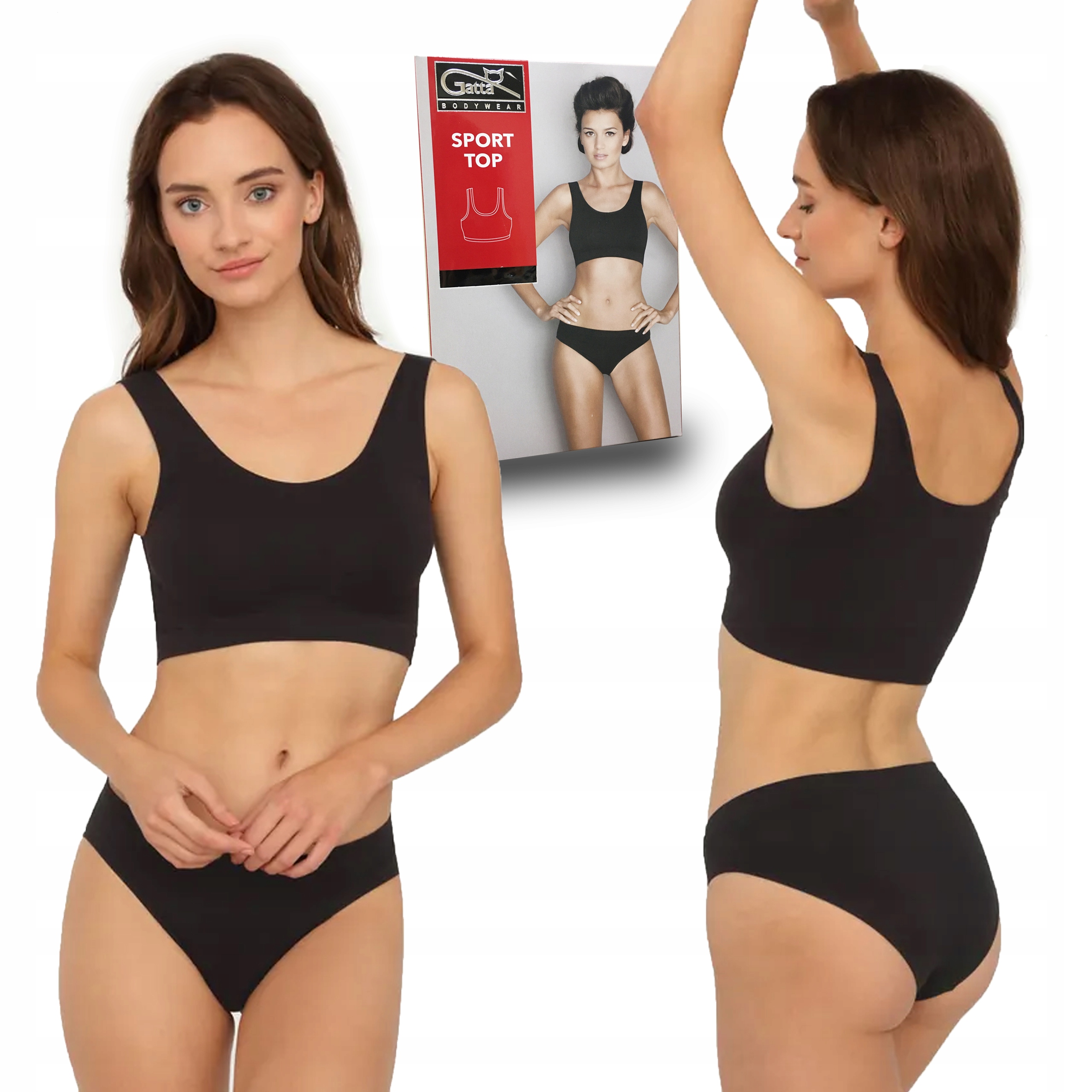 

bezszwowy biustonosz sportowy Gatta Sport Top M