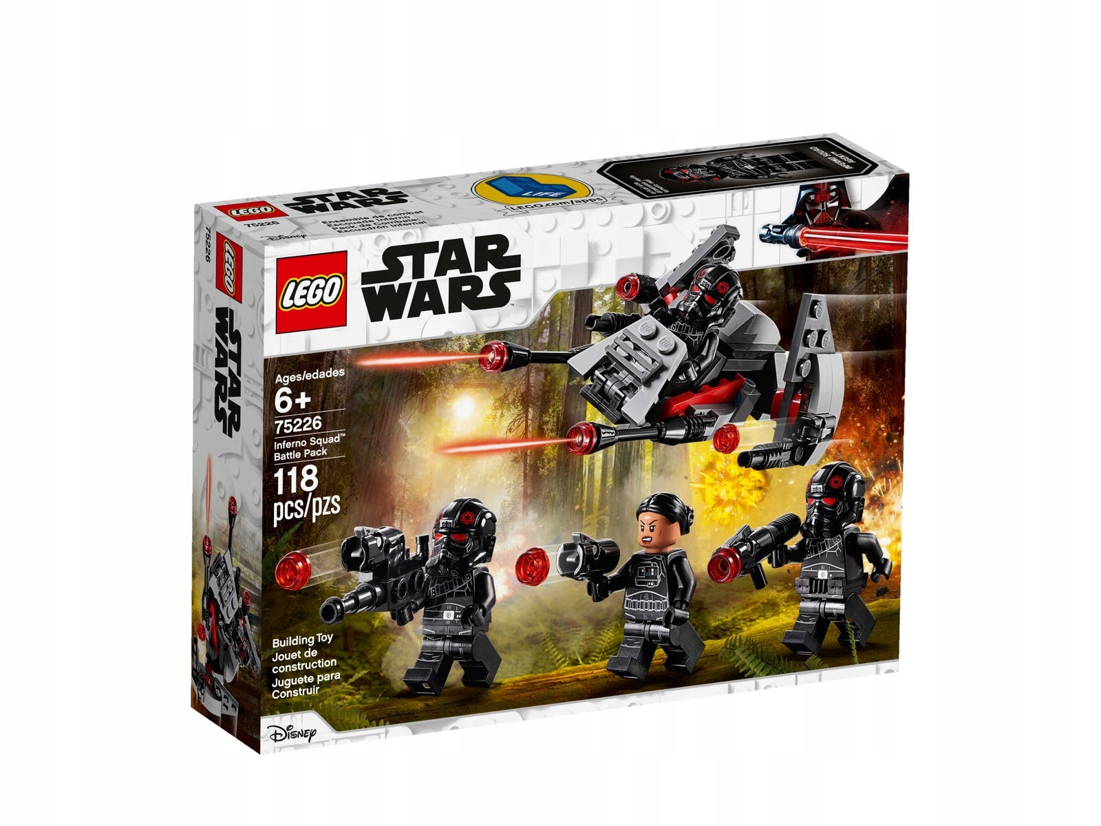 Lego Star Wars 75226 Oddíl Inferno Nové