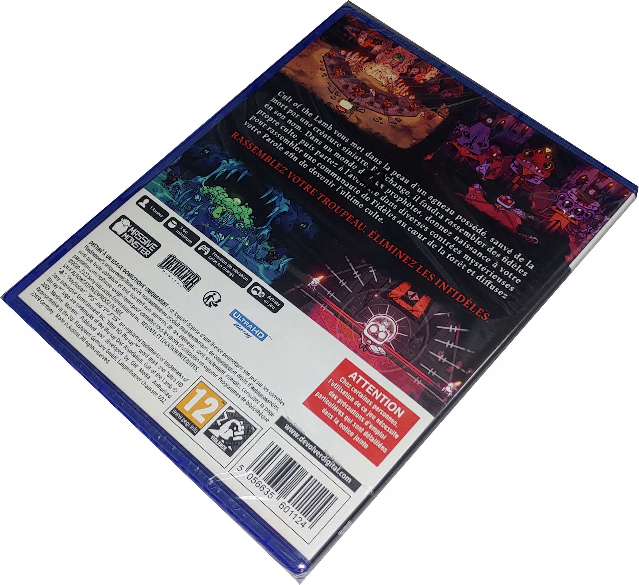 CULT OF THE LAMB / NOWA / ANG / PS5 Rodzaj wydania Podstawa