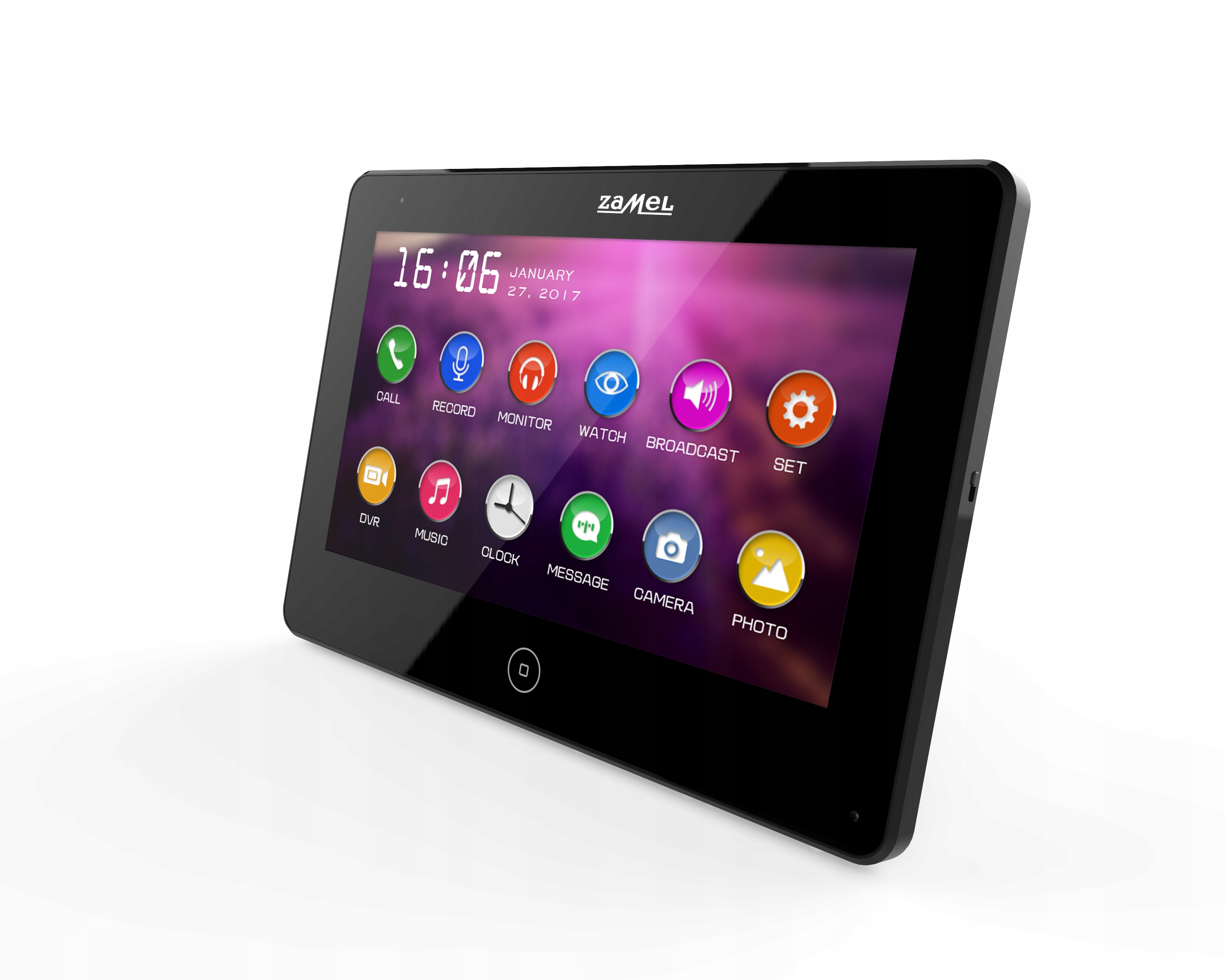 ZAMEL MONITOR WIDEODOMOFON DOTYKOWY 7'' VP-809B Kod producenta VP-809B