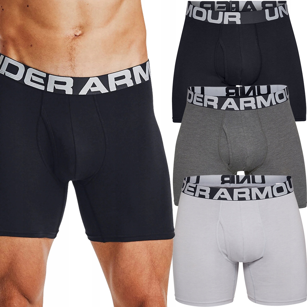 

Bokserki Męskie Under Armour 3 Pack Majtki L