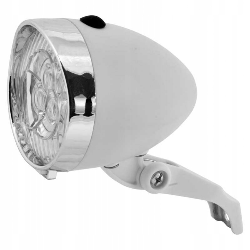 Lampka przednia JY592, Retro, 3 diody Led bateria