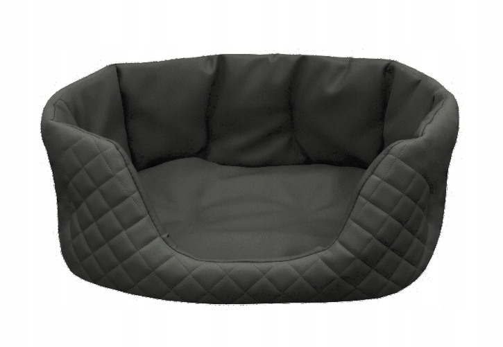 

Legowisko dla psa pikowane skóra 100x80 Queen S02