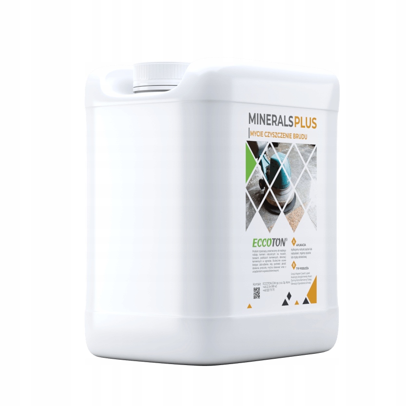 Płyn do mycia kamienia elewacji tarasu schodów ogrodzenia Minerals Plus Kod producenta 5902198101567